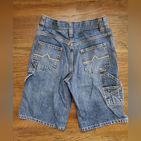 URBAN UP Boys 10S blue jean Denim carpenter shorts - Picture 7 of 9